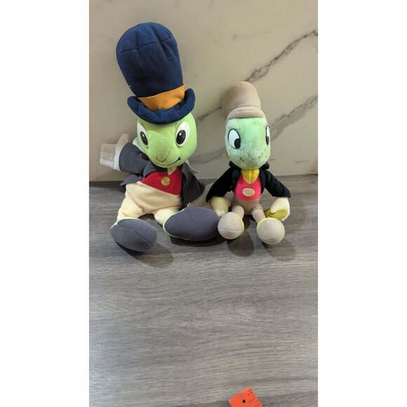 Vintage Walt Disney Jiminy Cricket Plush Puppet Disneyland  Doll Set 15" 10" - Picture 8 of 8